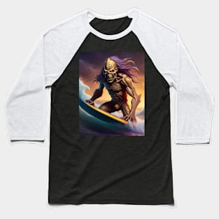 Eddie Surfer 7 Baseball T-Shirt